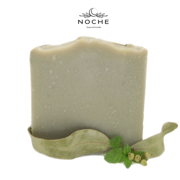 Mint eucalyptus and green french clay Soap Bar